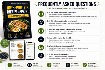 High-Protein Diet Blueprint | The Ultimate Weight Loss & Muscle Gain Guide (E-book)